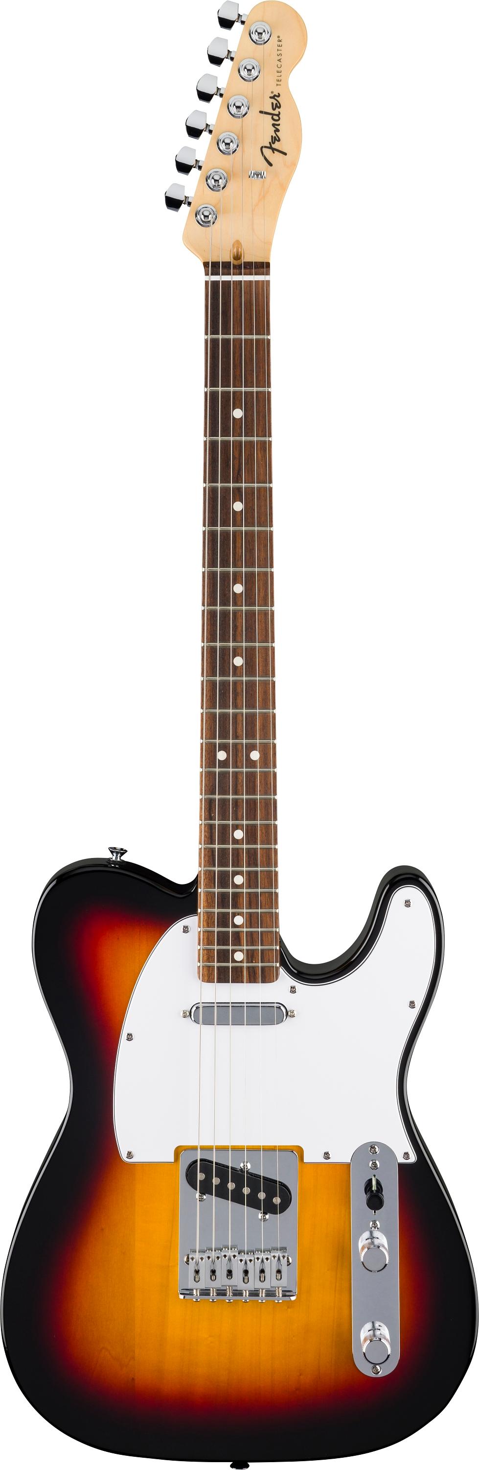 Fender Standard Series Telecaster in 3-Tone Sunburst - Andertons
